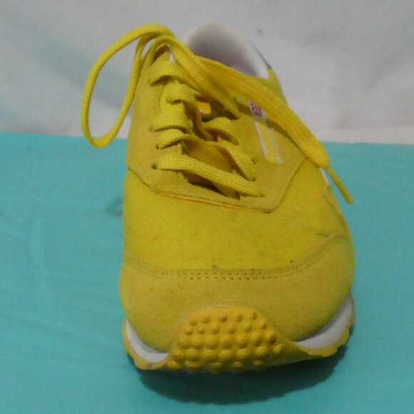 REEBOK - Classic | size 9.5 | Golden Haze - Chalk Lace-Up Sneaker - Picture 10 of 15